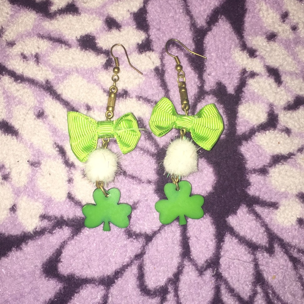 St. Patrick’s Day earrings